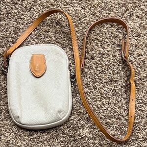 Divina Firenze pebbled leather crossbody purse